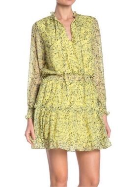 Emma Floral Ruffle Dress by NSR
